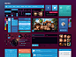 UI Elements / Metro style Ui Kit