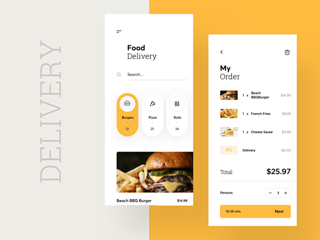 Food Delivery App ic...