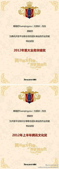 叫我水瓶儿采集到证书