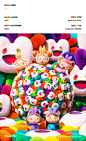 Newjeans c4d Character design  cute motion graphics  artwork cinema4d 3D color ILLUSTRATION 