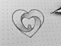 其中包括图片：Love Dentist Logo Sketch