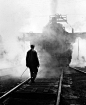 undr:

David Plowden
Hostler, Canadian National Railways, Hamilton, Ontario, 1959

