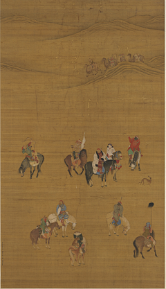 可卡久采集到国画人物场景