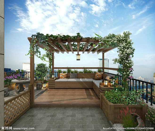 阳台花园图片,阳台花园模板下载,阳台花园 天台花园 别墅天台花园 度假屋 度假房,阳台花园设计素材,昵图网：图片共享和图片交易中心