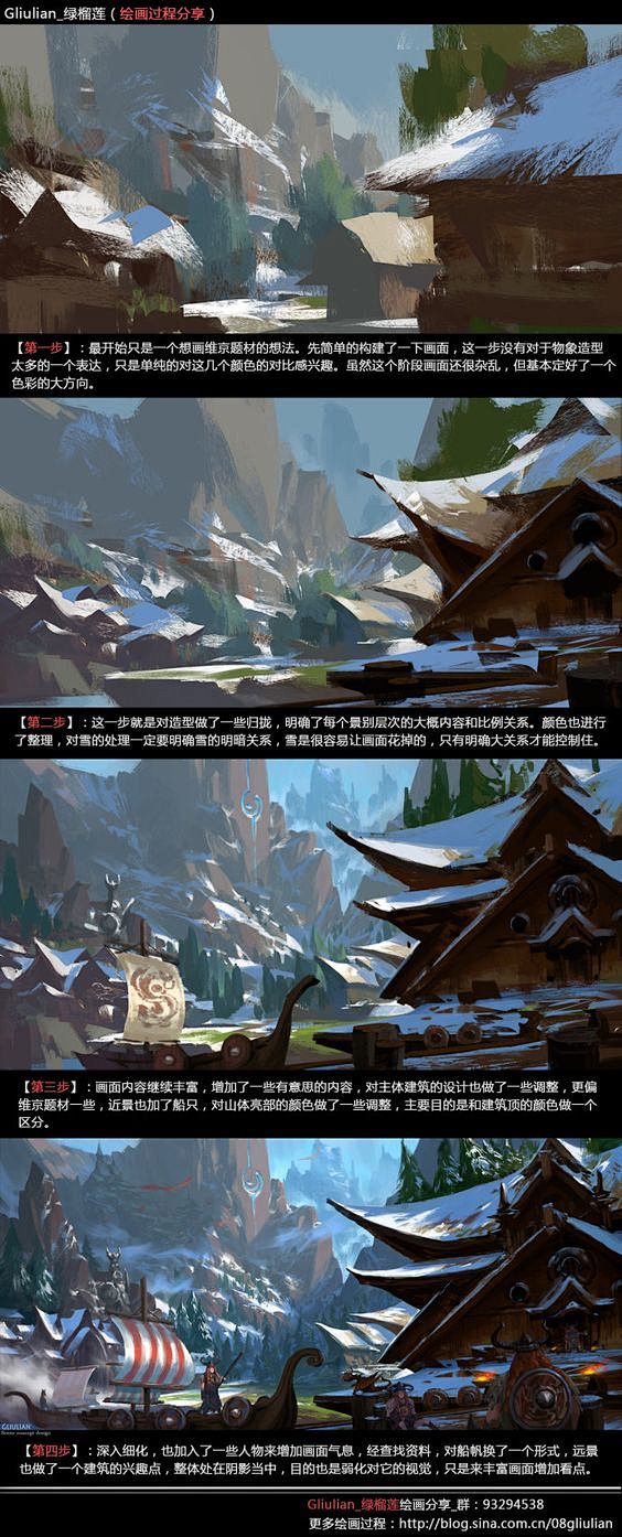 维京人的世界 <wbr>（+图文绘画过程...