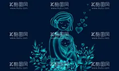 温馨母亲节创意海报  - 源文件下载【酷图网】母亲节,节日,温馨,亲情,创意,拥抱,