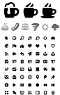 Icons, Symbols, Icon Symbols, Illustrations, and Black and White image inspiration on Designspiration