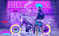 Kill Screen : Kill Screen Animated. Just a simple animation to get warmed up again. Working on some more detailed stuff in the near future. To get early access to all my work, read the animated Neon Wasteland comic book and play the new Neon Wasteland vid