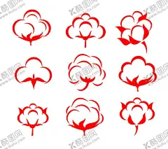 棉花 【酷图网】棉花,纯棉,纯棉图标,手绘棉花,棉花插画,棉花树,手绘棉花树,棉花素材,棉花元素,设计素材