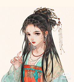 丧志河畔老肥豆采集到古风美女