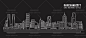 577号线性话中国城市标志建筑剪影群像矢量AI设计源文件素材模板-淘宝网