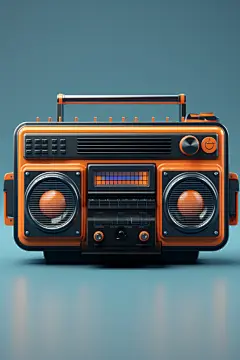 家电怀旧收音机录音机模型