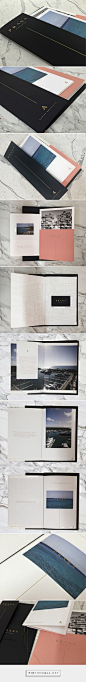 Prana Building Branding on Behance 折页