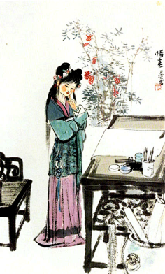 com可卿春困2温馨紫煜儿采集到红楼   人物采集360doc.