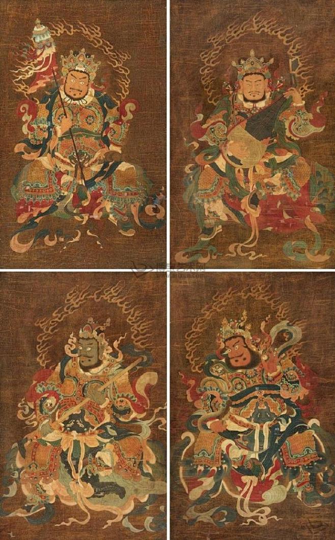 佛教四大天王图片图片