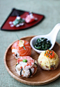 日本料理：手鞠寿司