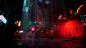 大神自制/赛博朋克场景/UE4