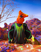 3D 3dart c4d CGI cinema4d color Fashion  fashion design gucci nft
