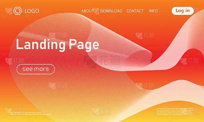 Landing page templat...