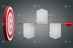 竞争优势，战略营销理念。三维演示