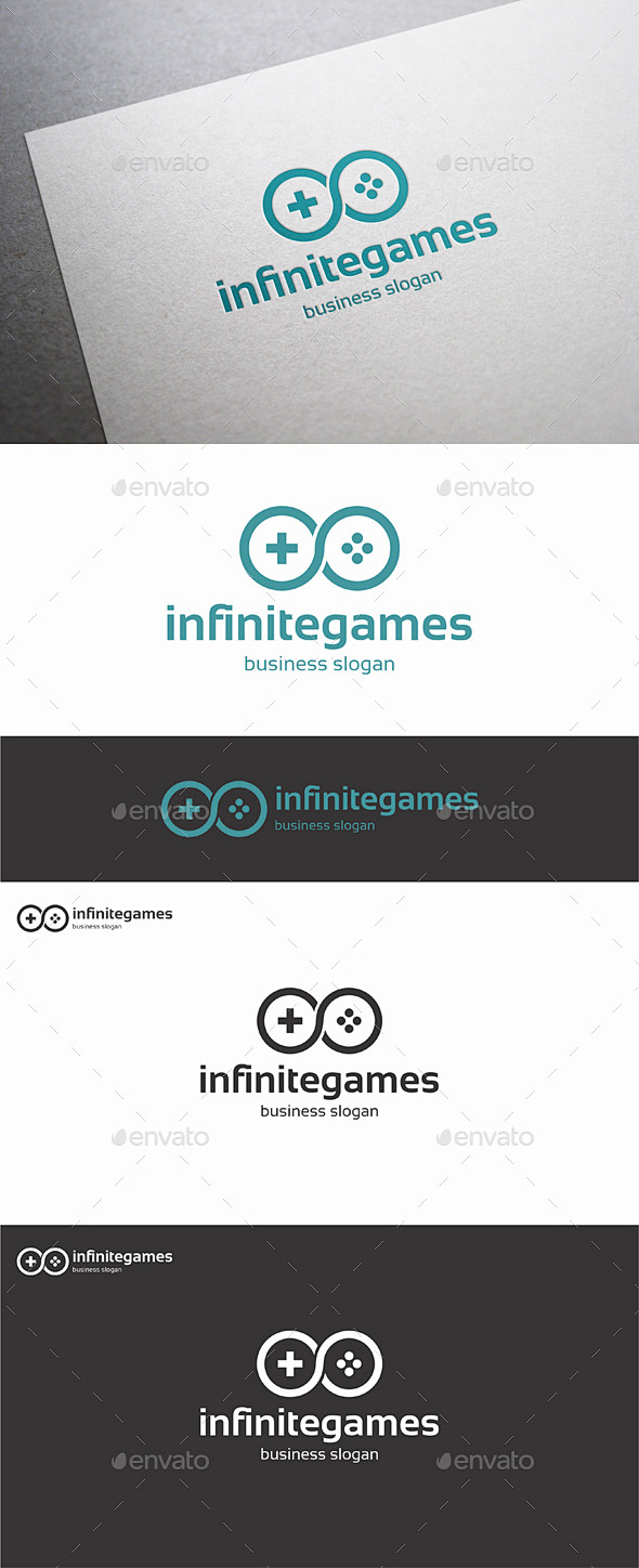 无限游戏——符号标志模板Infinite...