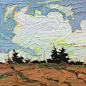 笔触超美的风光外景油画

作者：加拿大著名画家 Ken Faulks ​​​​