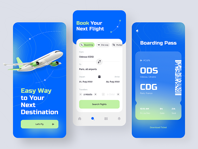 Flight booking by An...