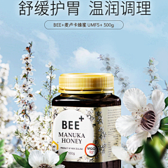 VTN新西兰进口BEE麦卢卡蜂蜜原装纯正天然养胃孕妇蜂蜜5+-tmall.hk天猫国际