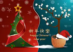 新年前夕,欧洲,切片食物,贺卡,背景,数字2,圣诞树,盆景,设计