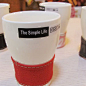 2012年浪漫情人节创意礼物 随手杯 The simple life陶瓷杯