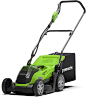 Greenworks Cordless Lawnmower G40LM35 (Li-Ion 40V 35cm Cutting Width up to 500m² 2 in 1 Mulching and Mowing 40L Grass Catcher 5-level Cutting Height Adjustment Without Battery and Charger) : Amazon.co.uk: DIY & Tools