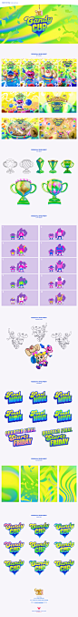 Gaming key art concept art ILLUSTRATION  branding  Logo Design key visual art direction  brand identity marketing  