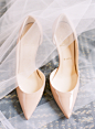 The bride shoes Wedding Inspiration - Style Me Pretty