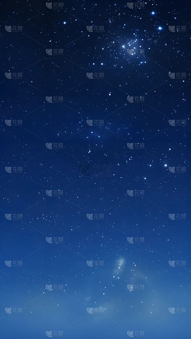 通用简约深邃感夜晚夜空星空风景背景素材-花瓣网