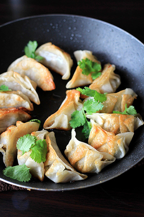 vegan potstickers #吃...