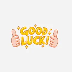 goodluck表情免抠素材_图宝宝 https://bao16.com good luck 手 手势 手绘手 手绘手势 点赞 点赞手势 表情包