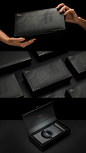 black gift moon cake package 中秋  伴手礼 包装 月饼 礼物 黑色