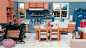 Stylized Kitchen Scene