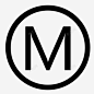 拓荒字母M 平面电商 创意素材