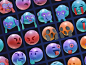 HUUUGE Gradient And Gold Emoji 3D Pack 120款创意潮流3D立体emoji表情包png免抠icon图标插画设计素材 - UIGUI