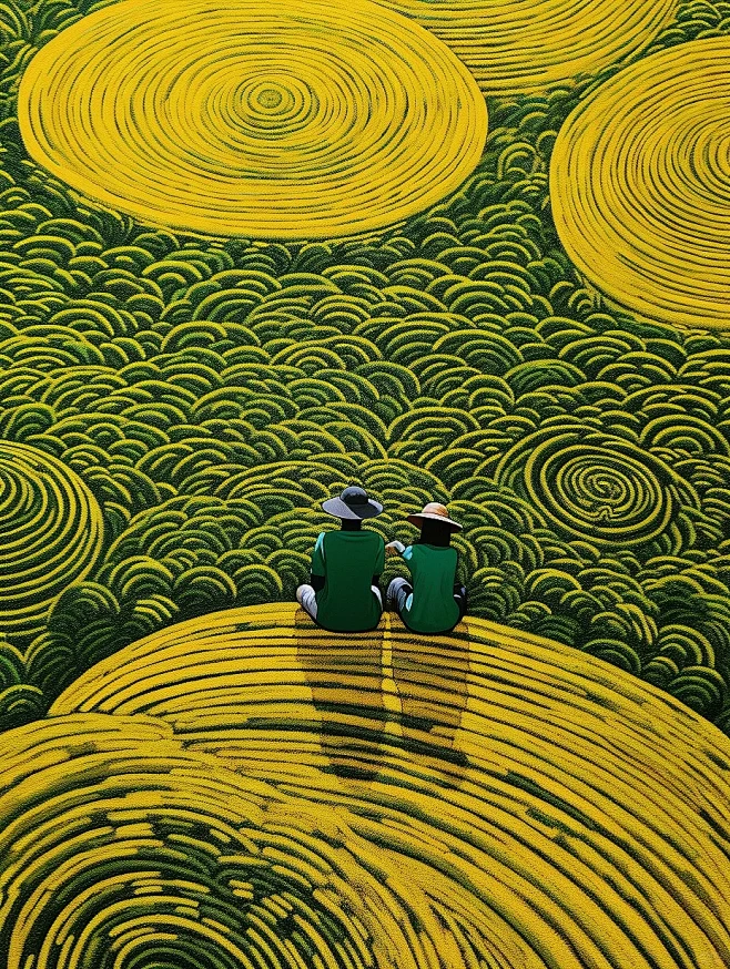 Midjourney 视觉·茶山人