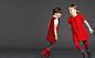Dolce&Gabbana杜嘉班纳童装2015秋冬装新款红色系列画册