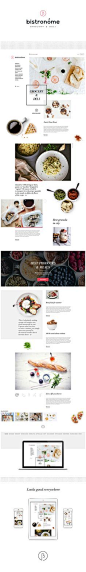 Bistronome Deli and Grocery Delivery Website by Serge Vasil