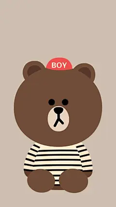 ▷Line Friends手机壁纸 先点赞后保存 ​​​
