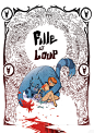 Fille et Loup : An old comic project ;)
