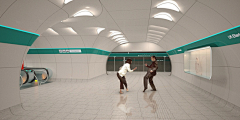 地铁车站设计UCD采集到维也纳为新的U5地铁线