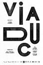 Viaduc film poster #movie #letters #texture #poster #type