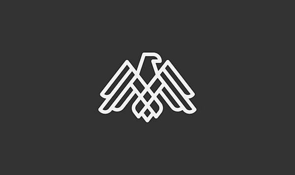 38款符号元素的黑白logo设计设计圈展示设计时代网poweredbythinkdo3