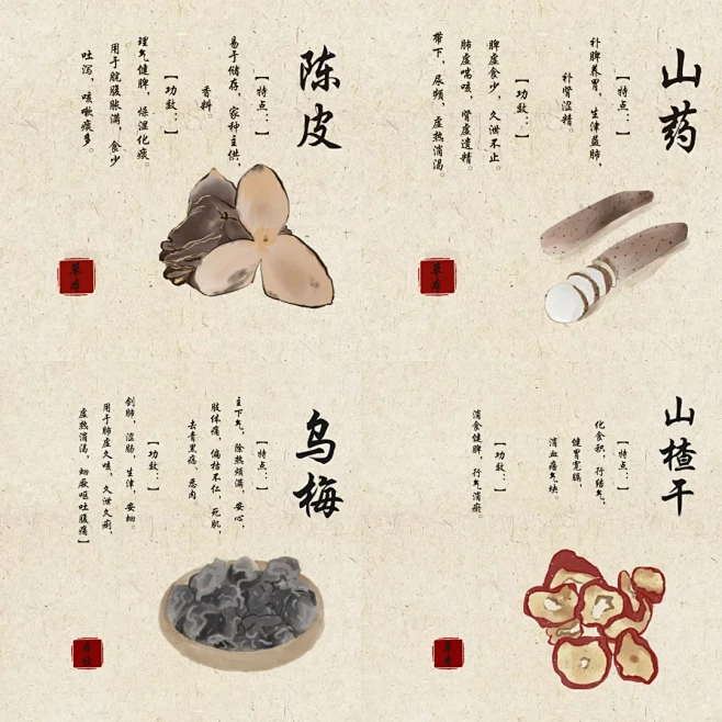 食疗合集 ｜有人喜欢这个画风吗