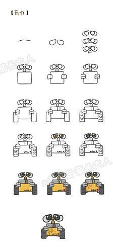 绊线采集到简笔画